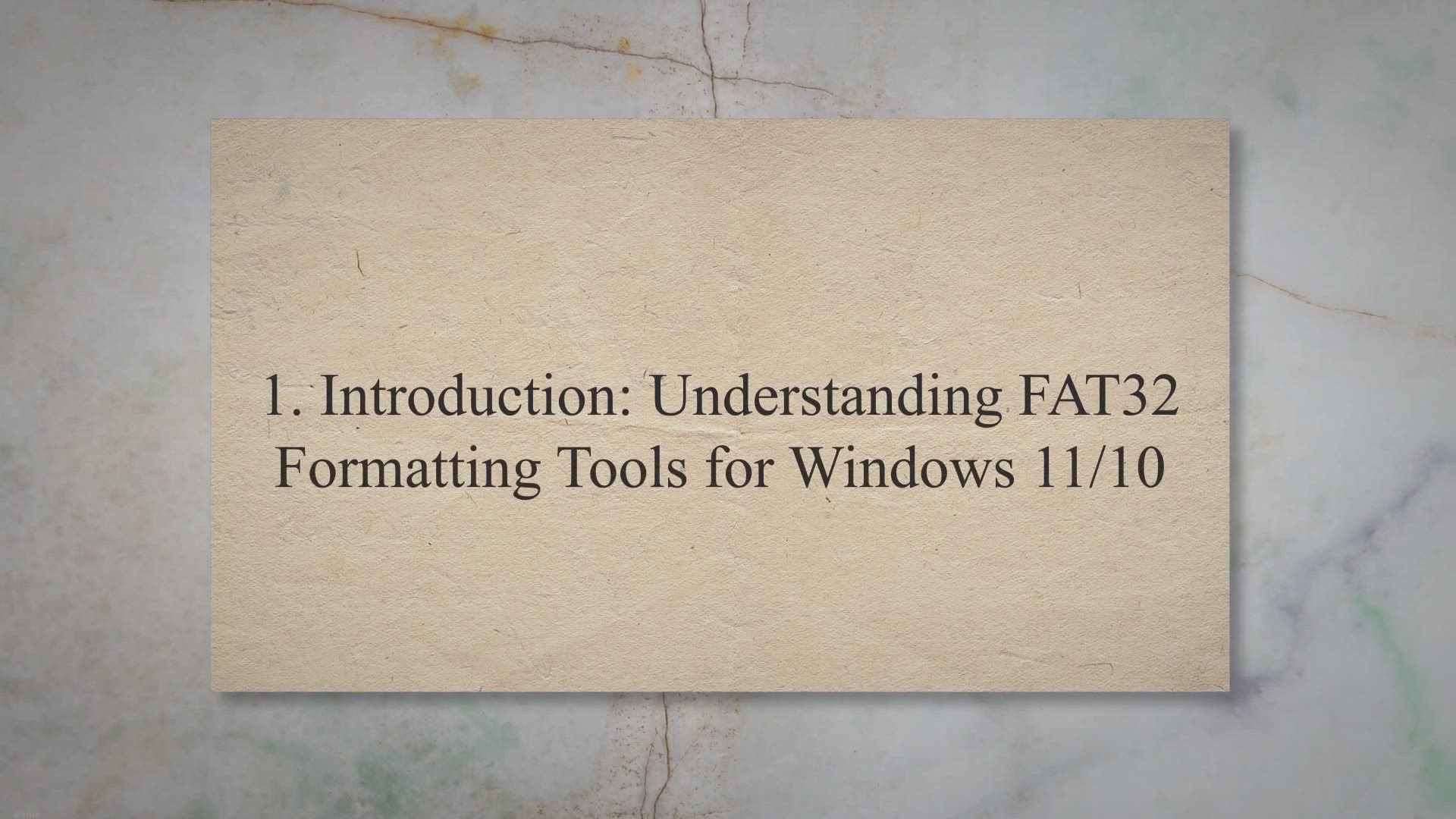 'Video thumbnail for The Ultimate Guide to Free FAT32 Formatting Tools for Windows 11/10: Top 5 Picks and Their Features'