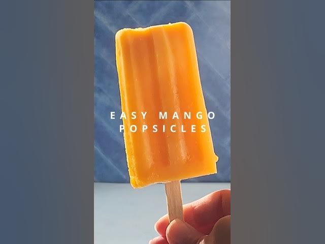 Video thumbnail for How to Make Mango Popsicles