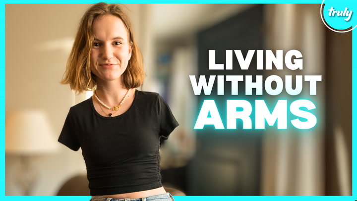 'Video thumbnail for Born Without Arms - I Use My Feet For Everything | BORN DIFFERENT'