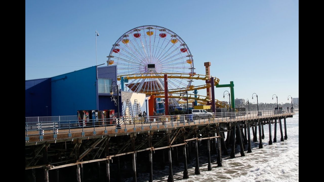 'Video thumbnail for Santa Monica Pier in Los Angeles'