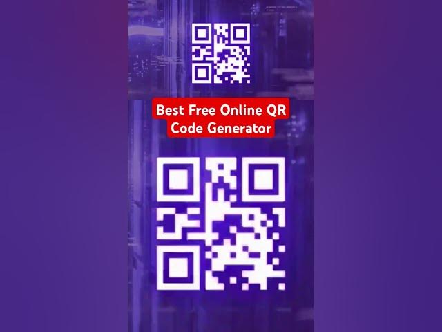 Video thumbnail for Best Free Online QR Code Generator