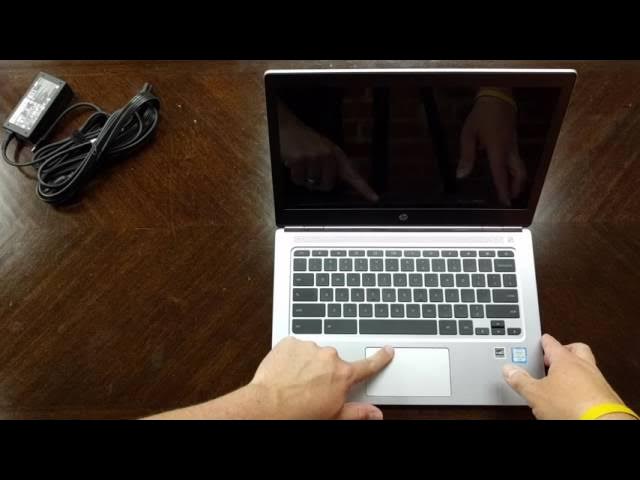 'Video thumbnail for HP Chromebook 13 G1 Unboxing & Hands-On'