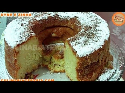 'Video thumbnail for Aprenda Como Fazer Bolo Cremoso de Batata Doce Cozida'