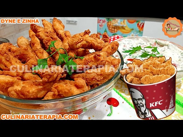 'Video thumbnail for A Receita Secreta do Frango Frito do KFC com Molho Tártaro'