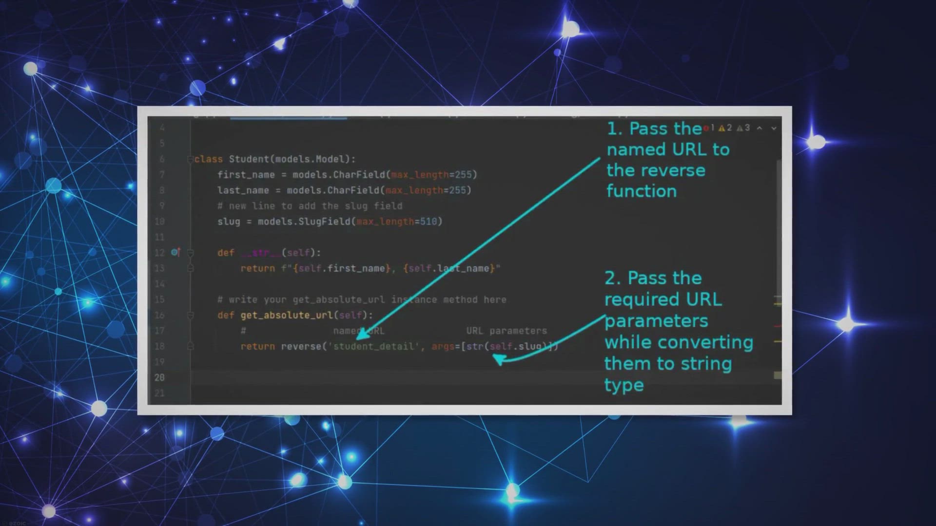 Video thumbnail for Working with get_absolute_url in Django: What is get_absolute_url in Django?