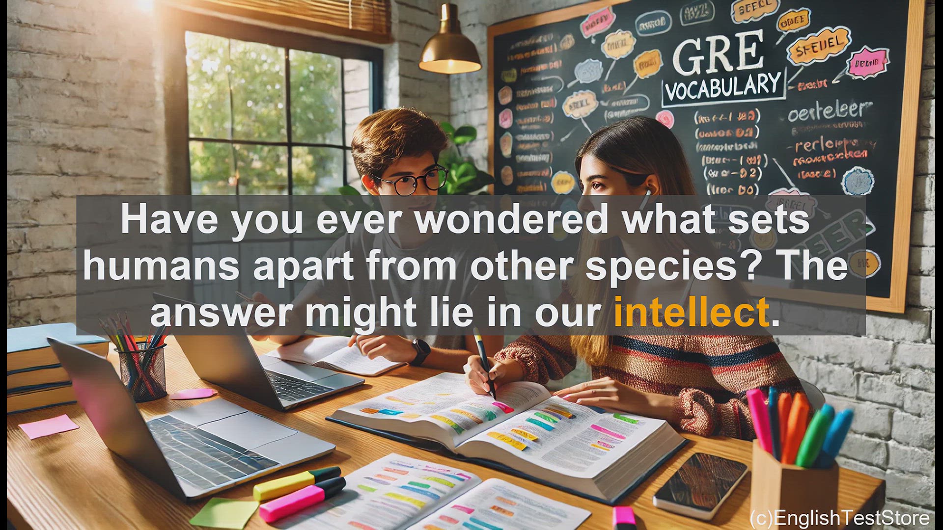'Video thumbnail for GRE Vocabulary Lesson: Exploring the Power of Intellect - A Key Concept for GRE Vocabulary'
