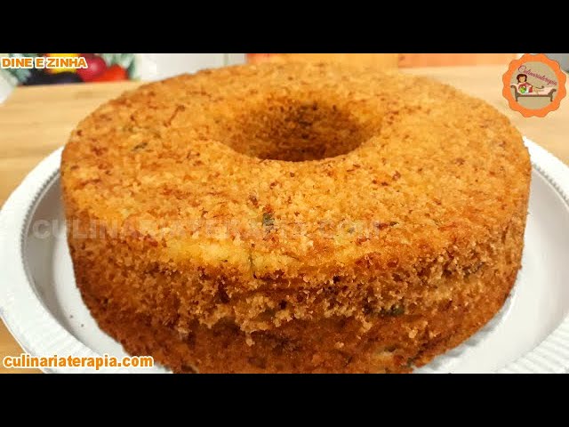 'Video thumbnail for Sem Glúten e Sem Lactose Faça Bolo Salgado com Recheio de Frango'