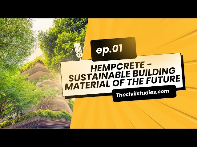 Video thumbnail for Can Hemp Save Construction? A Real Talk on Hempcrete