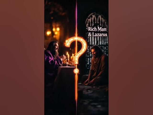 Video thumbnail for The Rich Man and Lazarus: A Parable, Not a Map  #biblestudy #faith#shorts