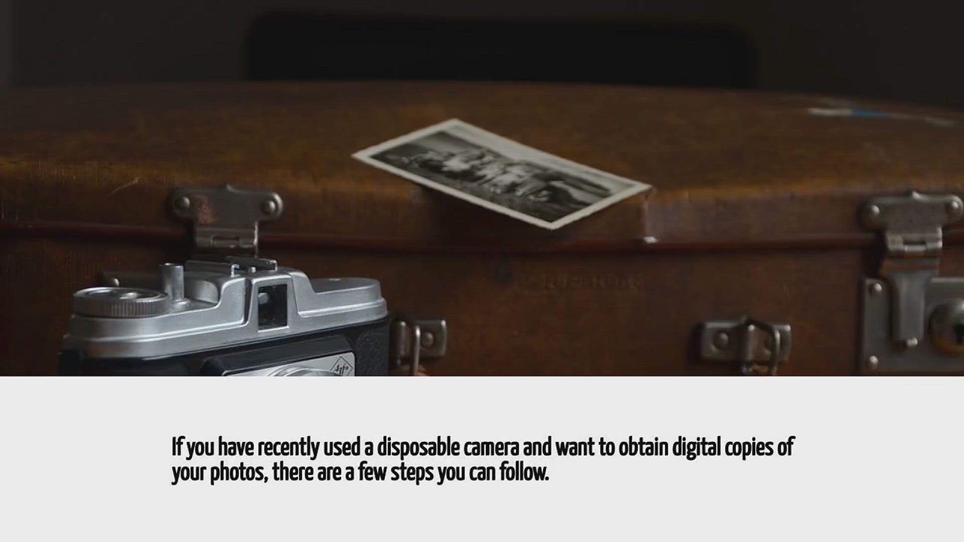 Video thumbnail for How To Get Digital Photos From Disposable Camera