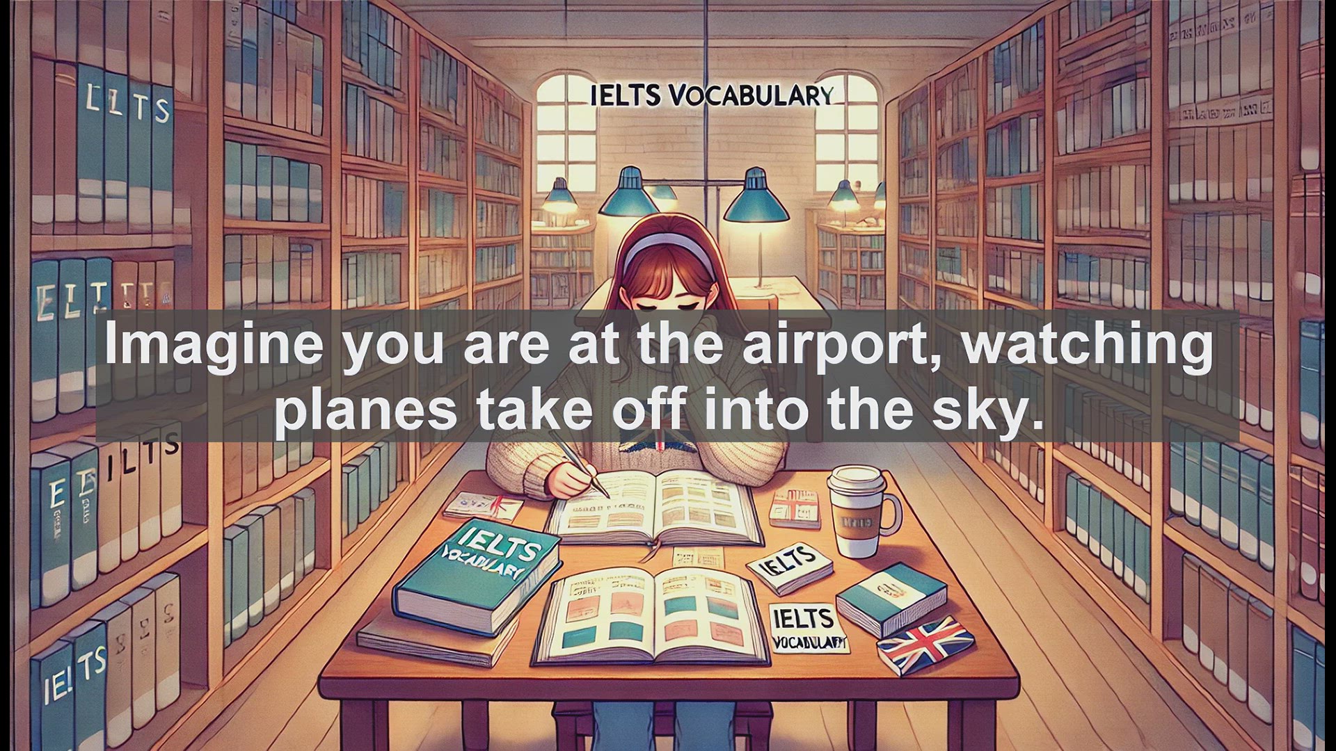 'Video thumbnail for 2500 Must Know IELTS 5.5 Vocabulary - Understanding 'Flight': Key Vocabulary for IELTS Success'