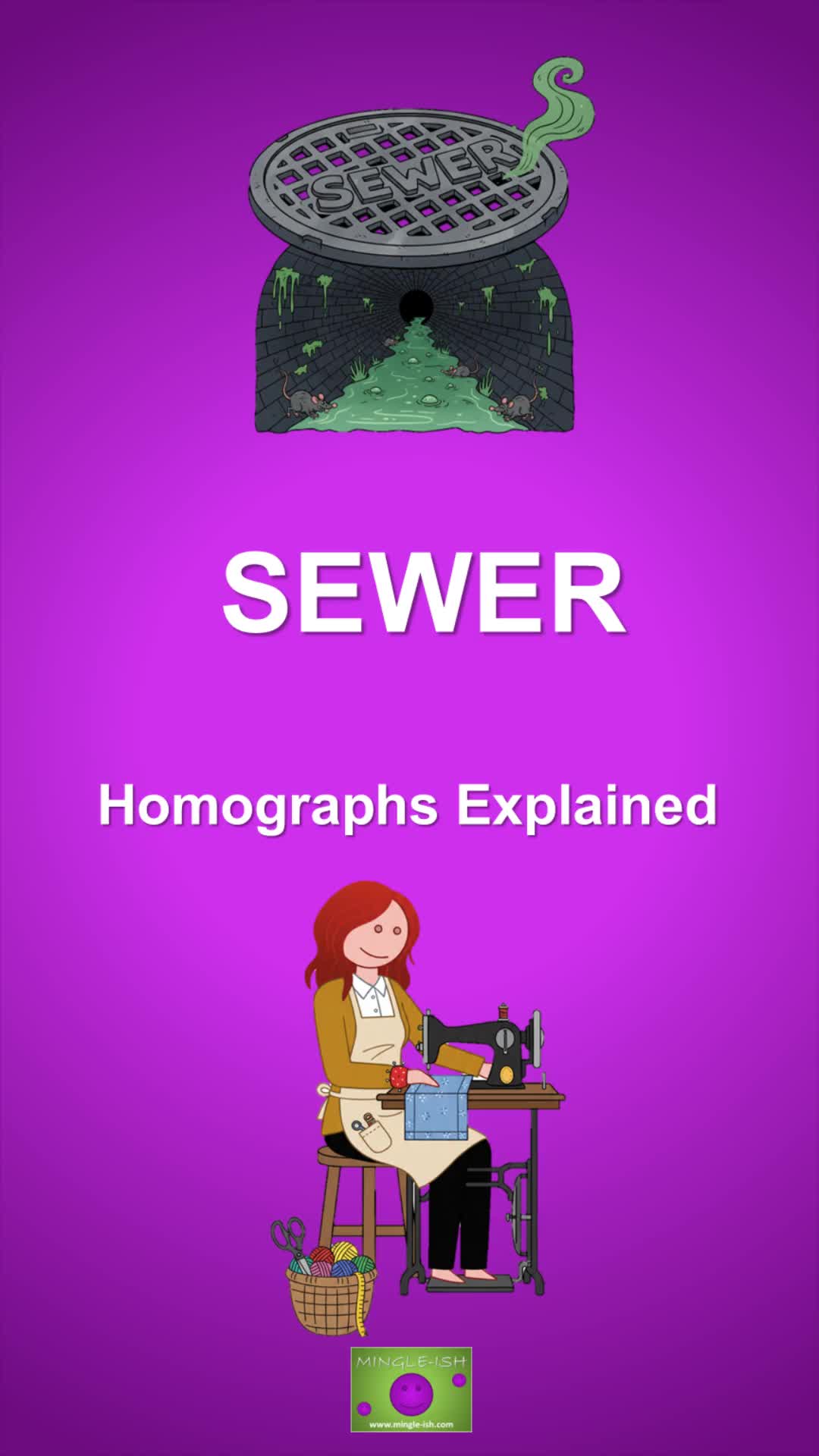 Video thumbnail for Sewer: Homographs Explained