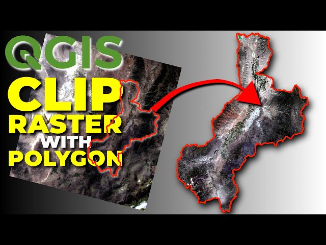 Video thumbnail for Clip a Raster to a Polygon with QGIS