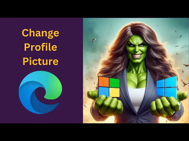 'Video thumbnail for How to Change Profile Picture on Microsoft Edge in Windows 11 or 10 | GearUpWindows Tutorial'