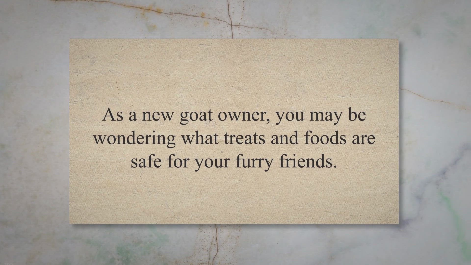 Video thumbnail for Goat Treats: The Dos and Don'ts of Feeding Grass Clippings