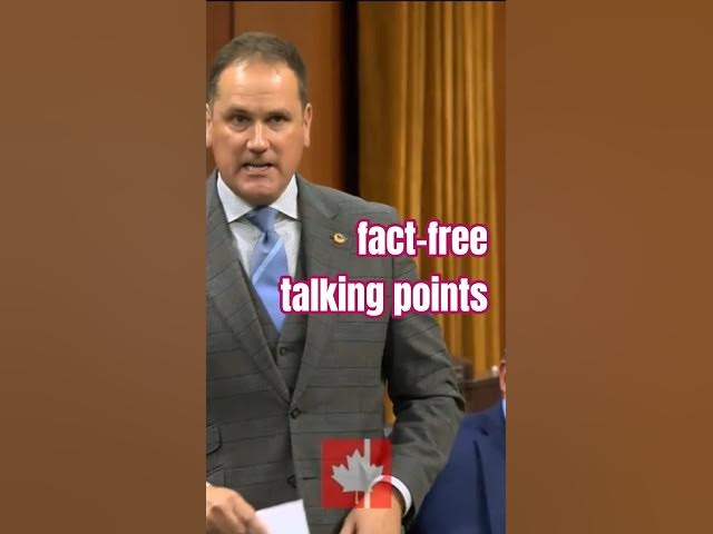Video thumbnail for Canadians deserve real fiscal management, not excuses or fact-free talking points