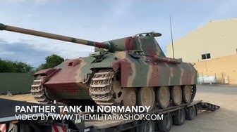 Video thumbnail for Panther Tank in Normandy - HD 1080p