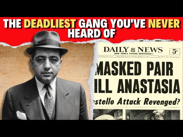 'Video thumbnail for The Rise & Fall of Albert Anastasia, Mafia Hitman Kingpin!'
