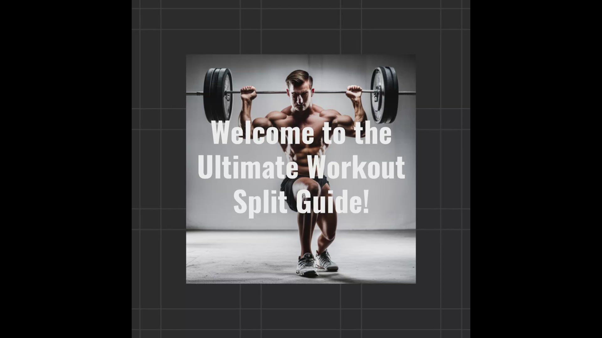 'Video thumbnail for Workout split complete guide'