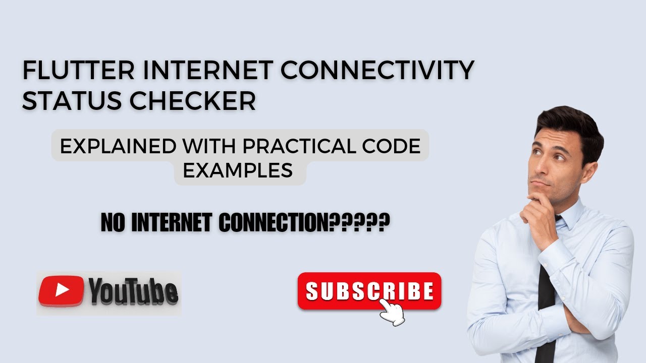 'Video thumbnail for Flutter Internet Connectivity Status Checker Continuously - Flutter Tutorial'