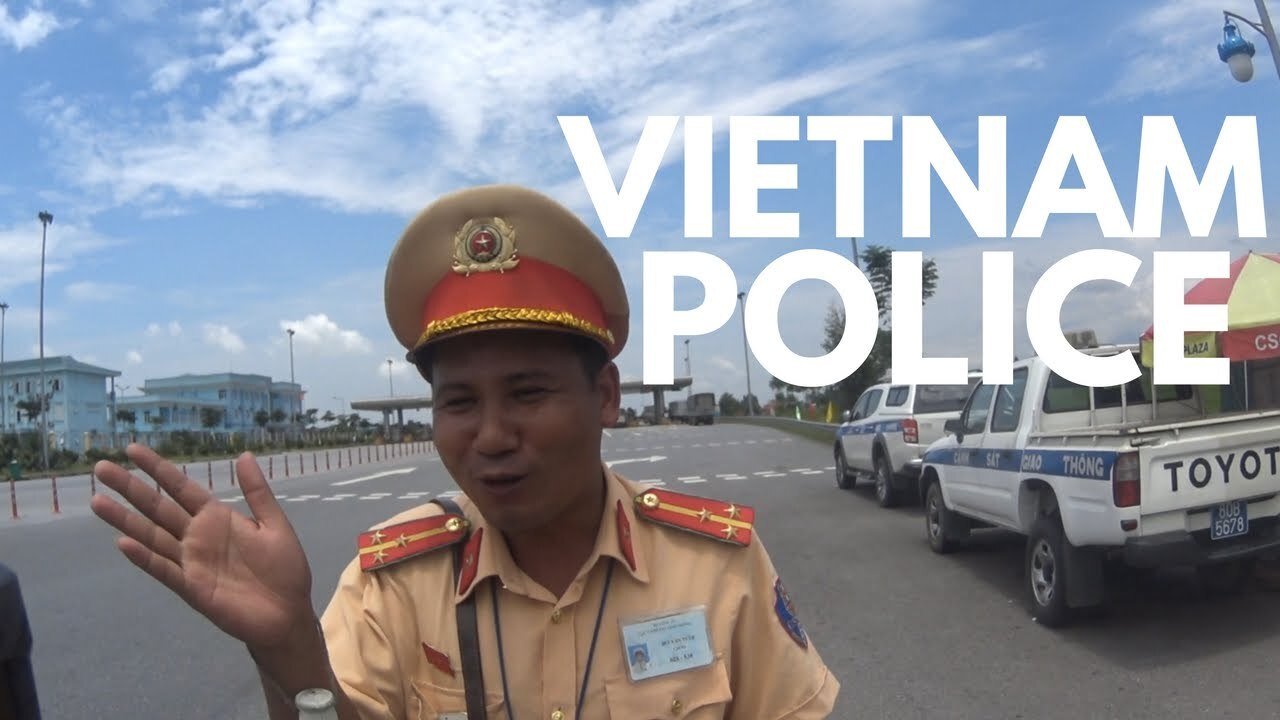 Video thumbnail for STOPPED BY VIETNAM POLICE