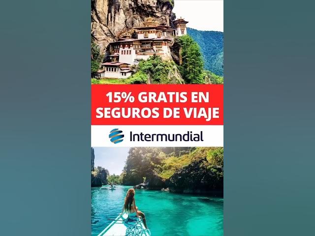 Video thumbnail for Cupón 15% de descuento en seguros de viaje de Intermundial