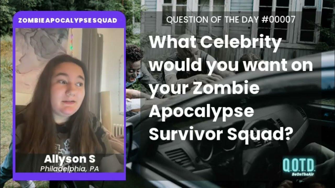 Video thumbnail for Allyson would need Bear Gryll's survival skills in the zombie apocalypse!