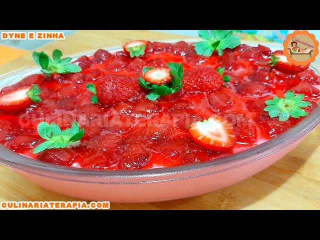 'Video thumbnail for SOBREMESA MOUSSE DE MORANGO COM GELEIA - Dyne e Zinha'