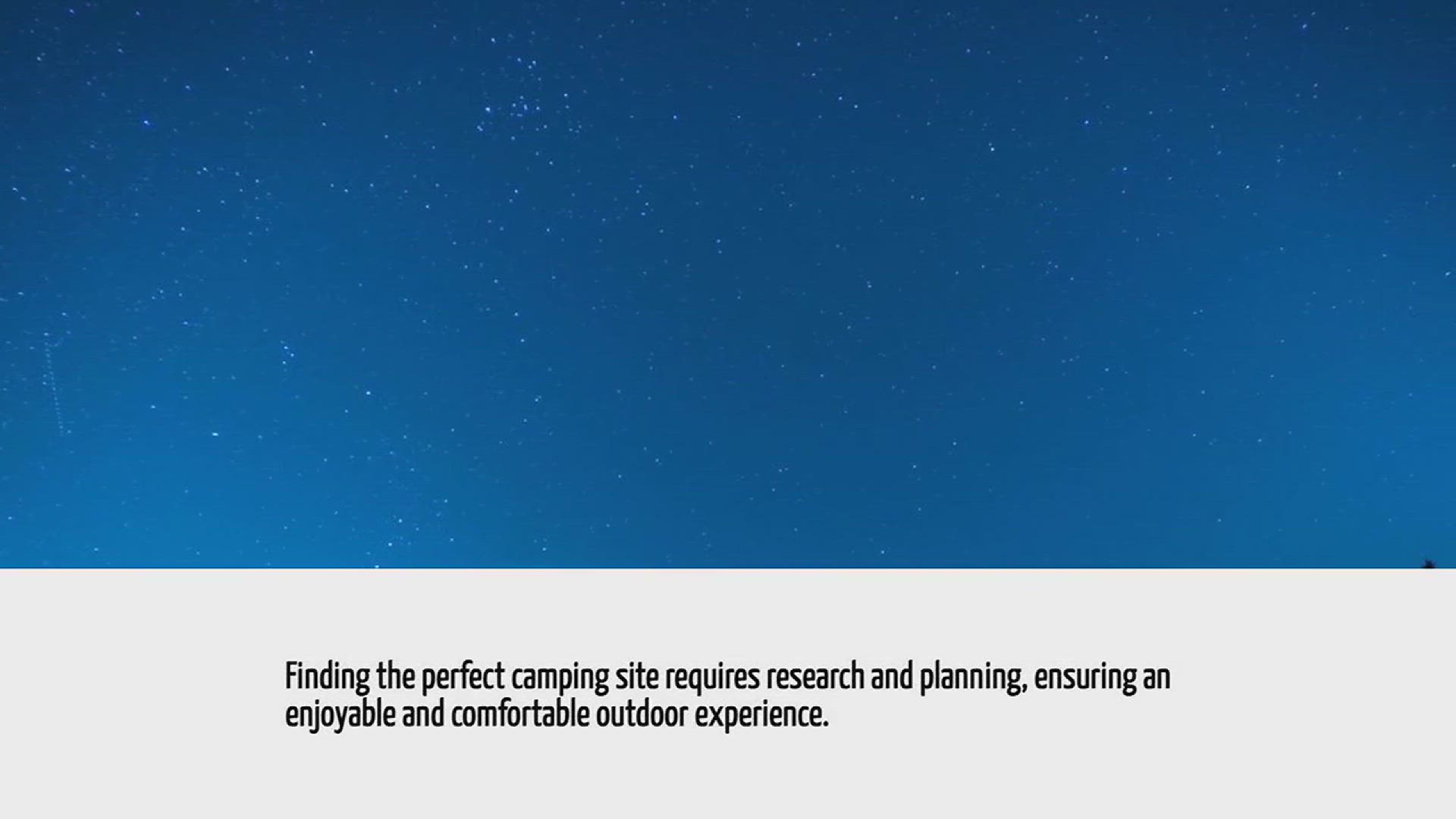 Video thumbnail for How To Find Camping Sites