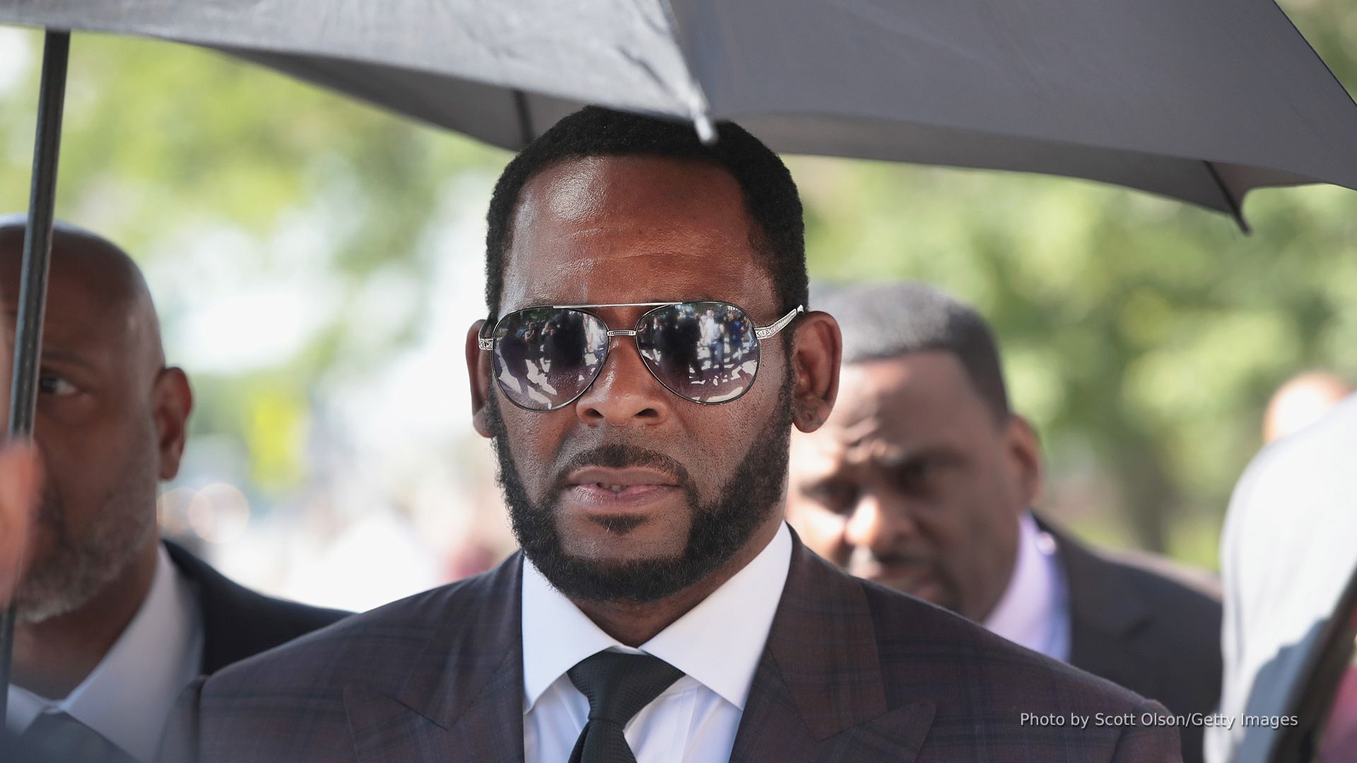'Video thumbnail for R. Kelly tells Trump that feds are trying to kill him in prison, requests release'