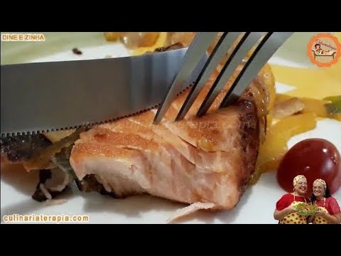 'Video thumbnail for SALMÃO GRELHADO COM REFOGADO DE VEGETAIS E ALCAPARRAS'