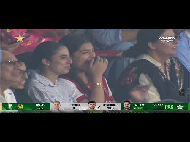 Video thumbnail for Highlight full 1st innings, sa vs pk 3rd t20, sa 139/9 20 over