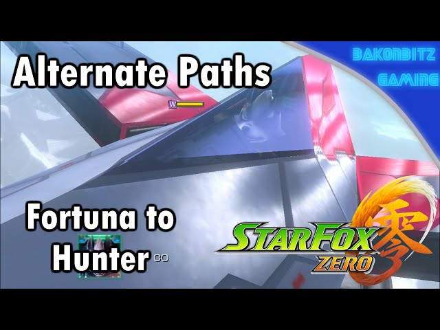 Video thumbnail for [Walkthru] Star Fox Zero | Alternate Paths: Hunter (Fox vs. Wolf)