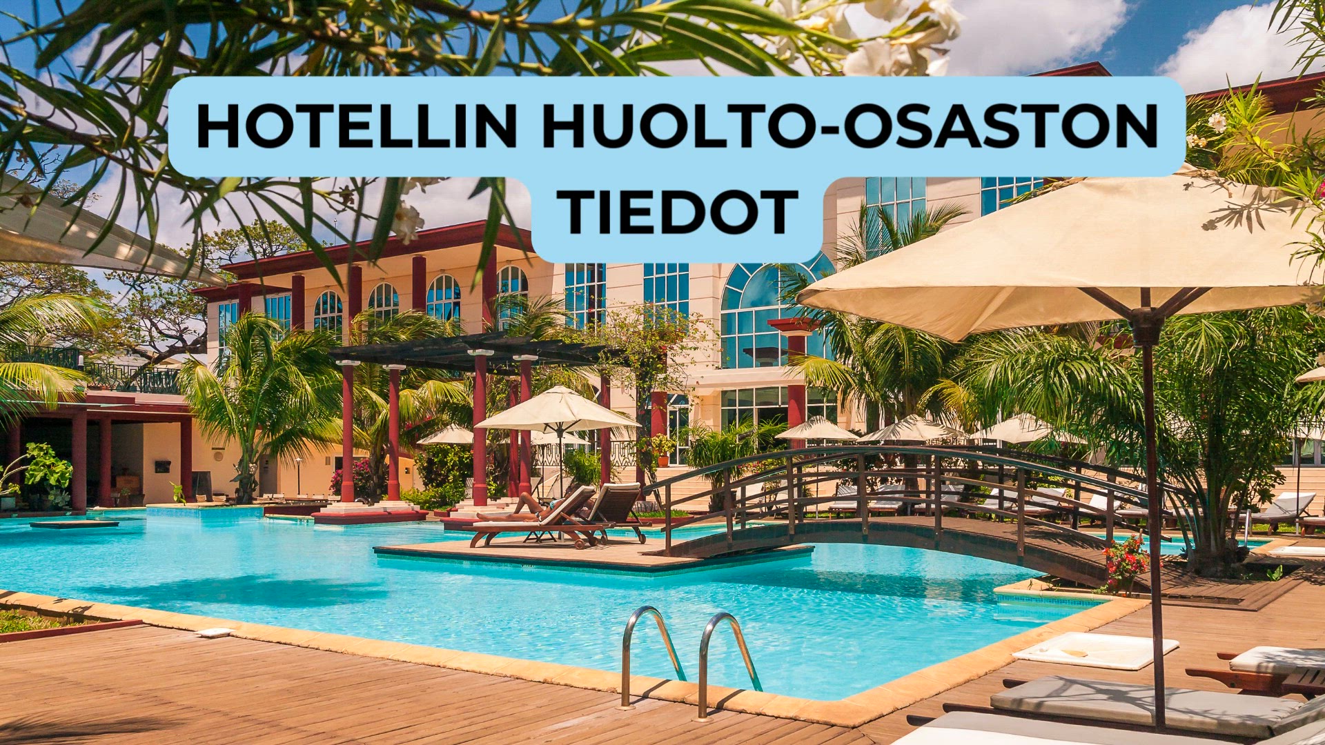 Video thumbnail for Hotellin huolto-osaston tiedot