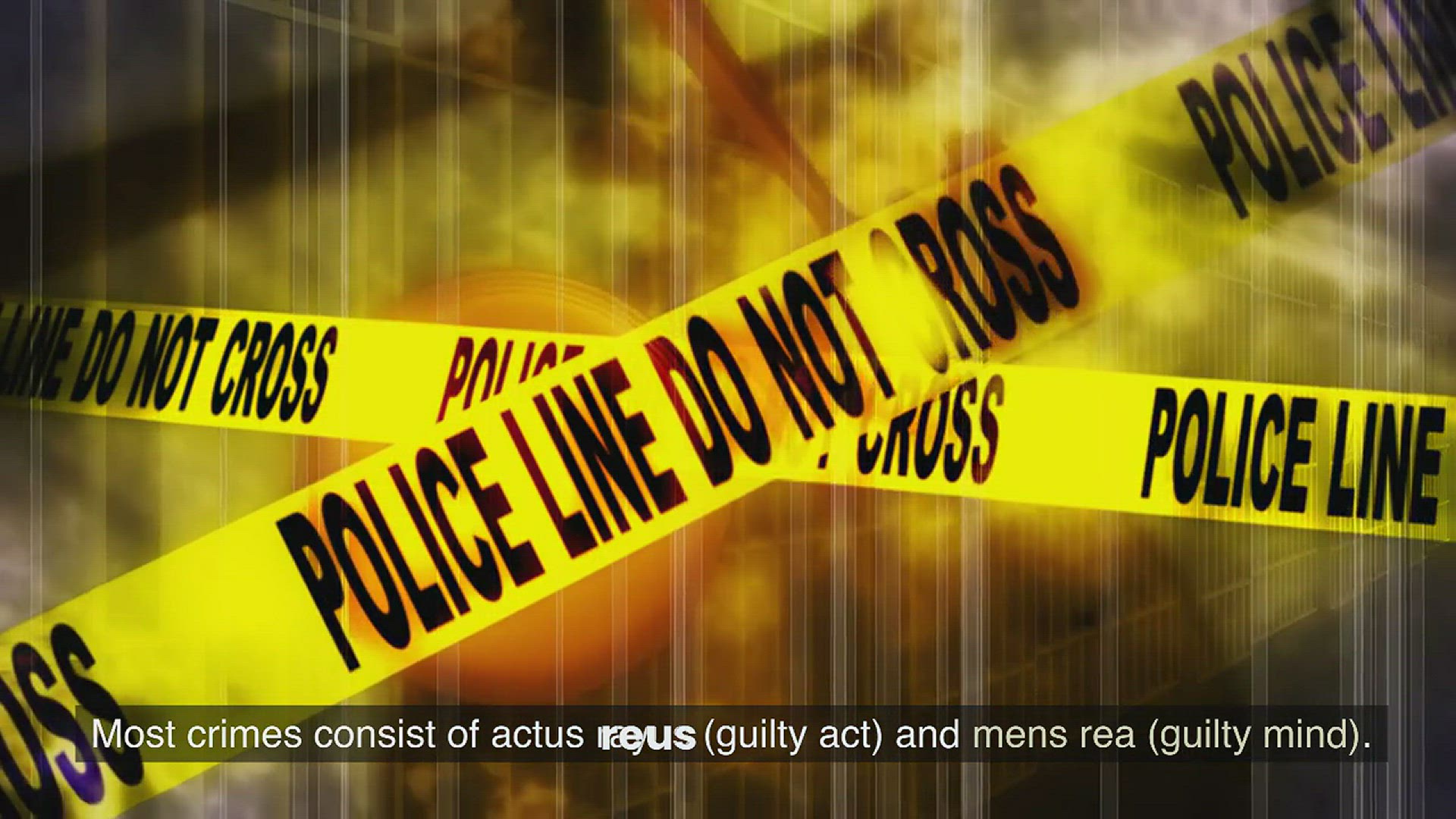 'Video thumbnail for Mens rea - intention - www.e-lawresources.co.uk'