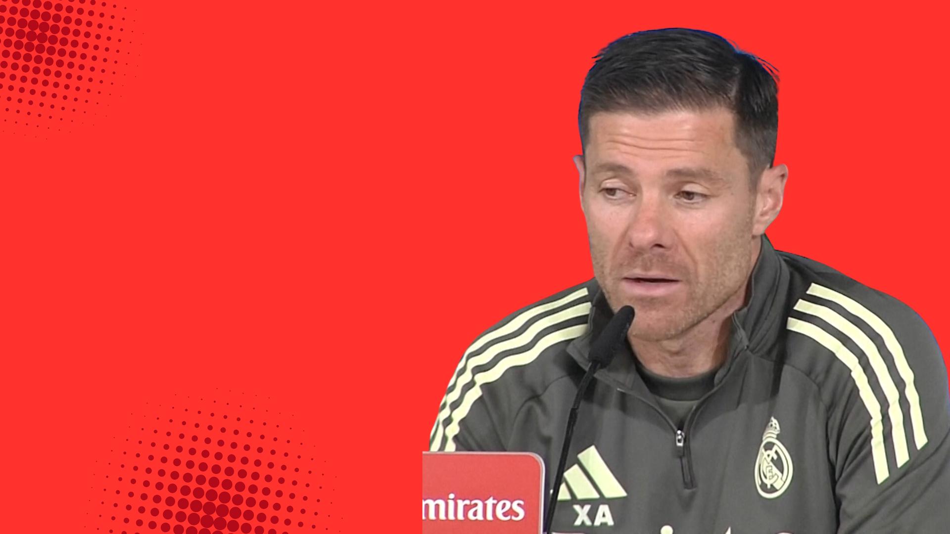 Video thumbnail for 'I am not getting in there' - Real Madrid's Xabi Alonso reacts to Yamal comments