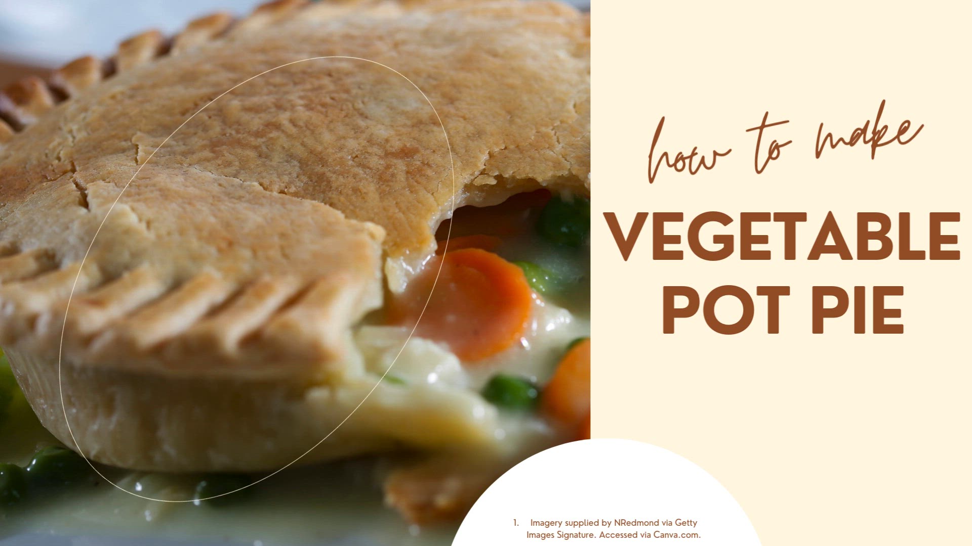 'Video thumbnail for Vegetable Pot Pie'