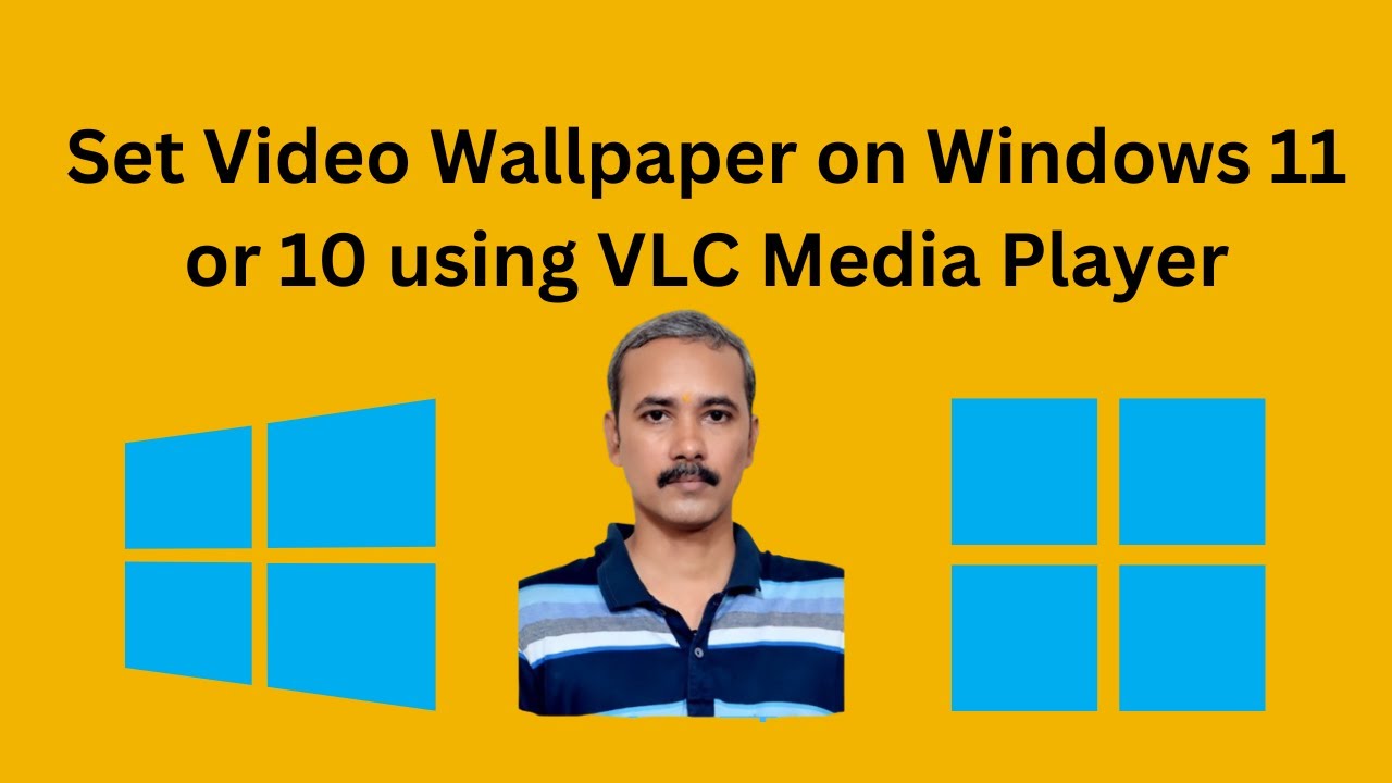 'Video thumbnail for How to Set Video Wallpaper on Windows 11 or 10 using VLC Media Player | GearUpWindows Tutorial'