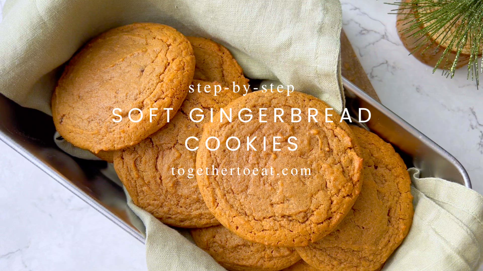 'Video thumbnail for Soft Gingerbread Cookies'