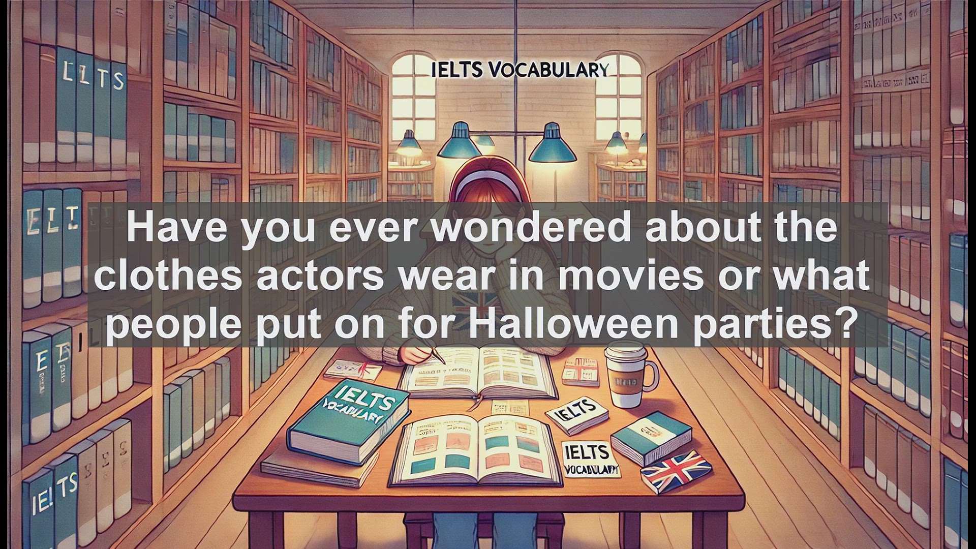 'Video thumbnail for 2500 Must Know IELTS 5.5 Vocabulary - Understanding 'Costume': Special Outfits for Various Occasions'