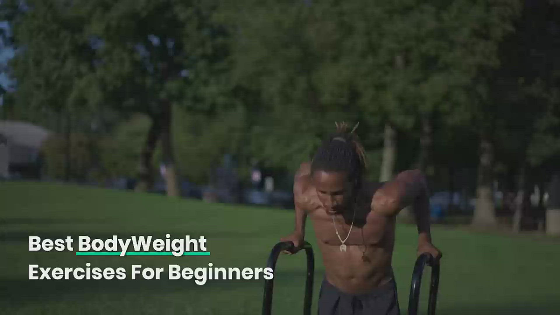 'Video thumbnail for Best bodyweight exercises for beginners'