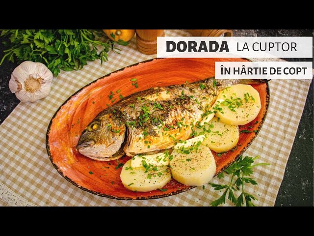 'Video thumbnail for Doradă la cuptor cu ierburi aromatice. Delicioasă, gata în doar 30 de minute! | Bucate Aromate'