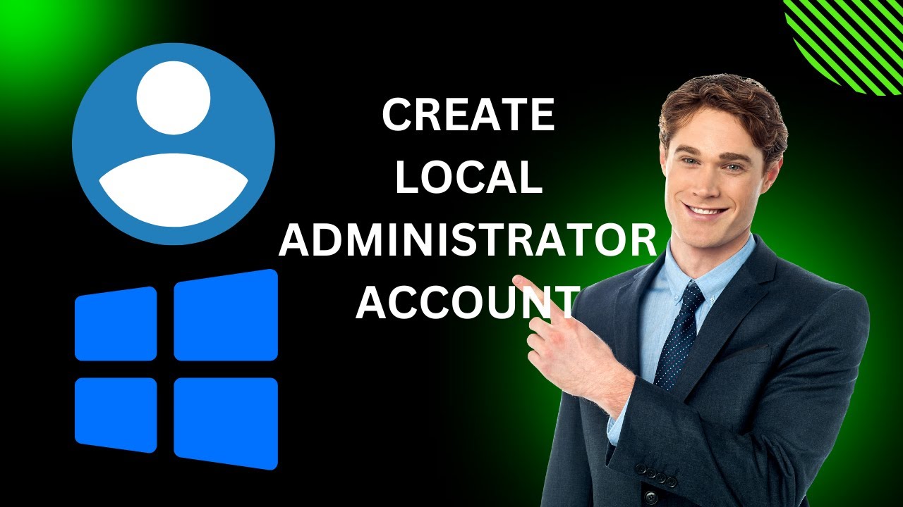 'Video thumbnail for How to Create a Local Administrator Account in Windows 10 | GearUpWindows Tutorial'