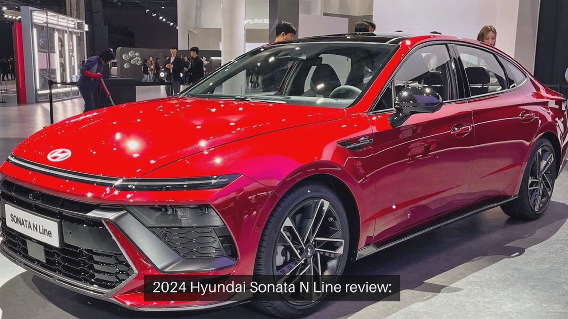 'Video thumbnail for 2024 Hyundai Sonata N Line review: Australian first drive'