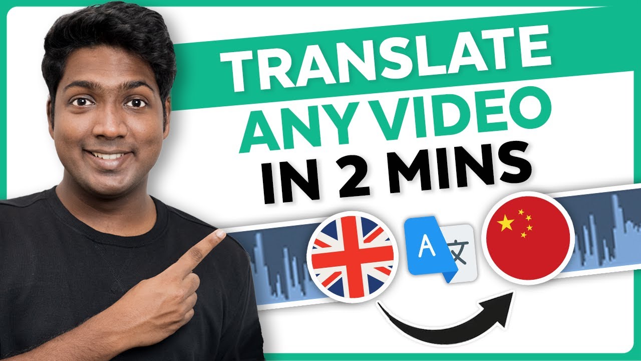'Video thumbnail for How to Translate Video into ANY Language with AI _ Own Voice _ FREE'