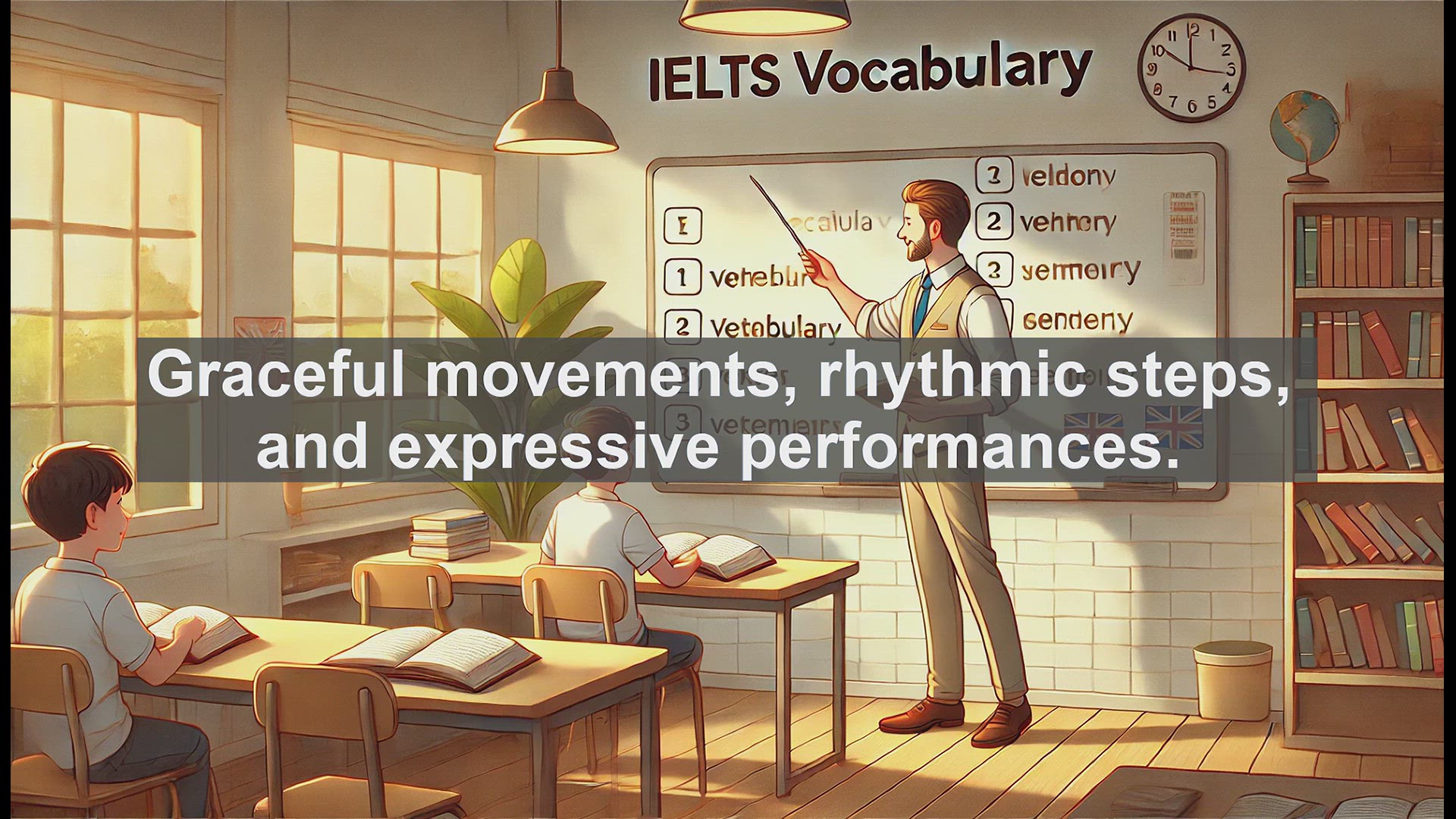 'Video thumbnail for 2500 Must Know IELTS 5.5 Vocabulary - IELTS Vocabulary: Understanding the Word 'Dancing''