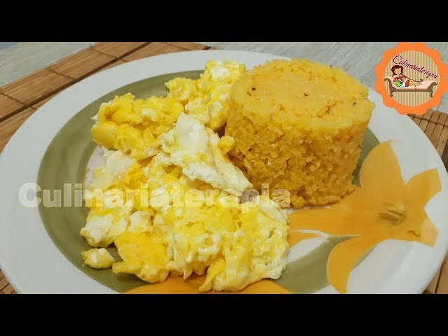 'Video thumbnail for COMO FAZER CUSCUZ NORDESTINO COM OVO É MAIS GOSTOSO - Culinária Terapia por Dyne e Zinha'