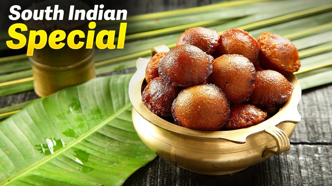 Video thumbnail for 3 South Indian Dessert Recipes | Sweet Paniyaram, Coconut Barfi & Salted Caramel Payasam
