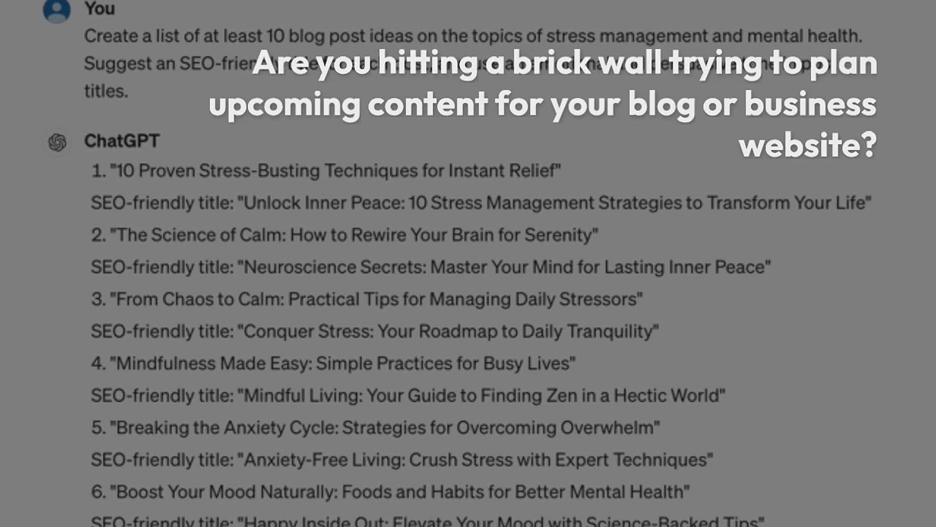 'Video thumbnail for How to Create an Effective Content Plan in WordPress (9 Expert Tips)'