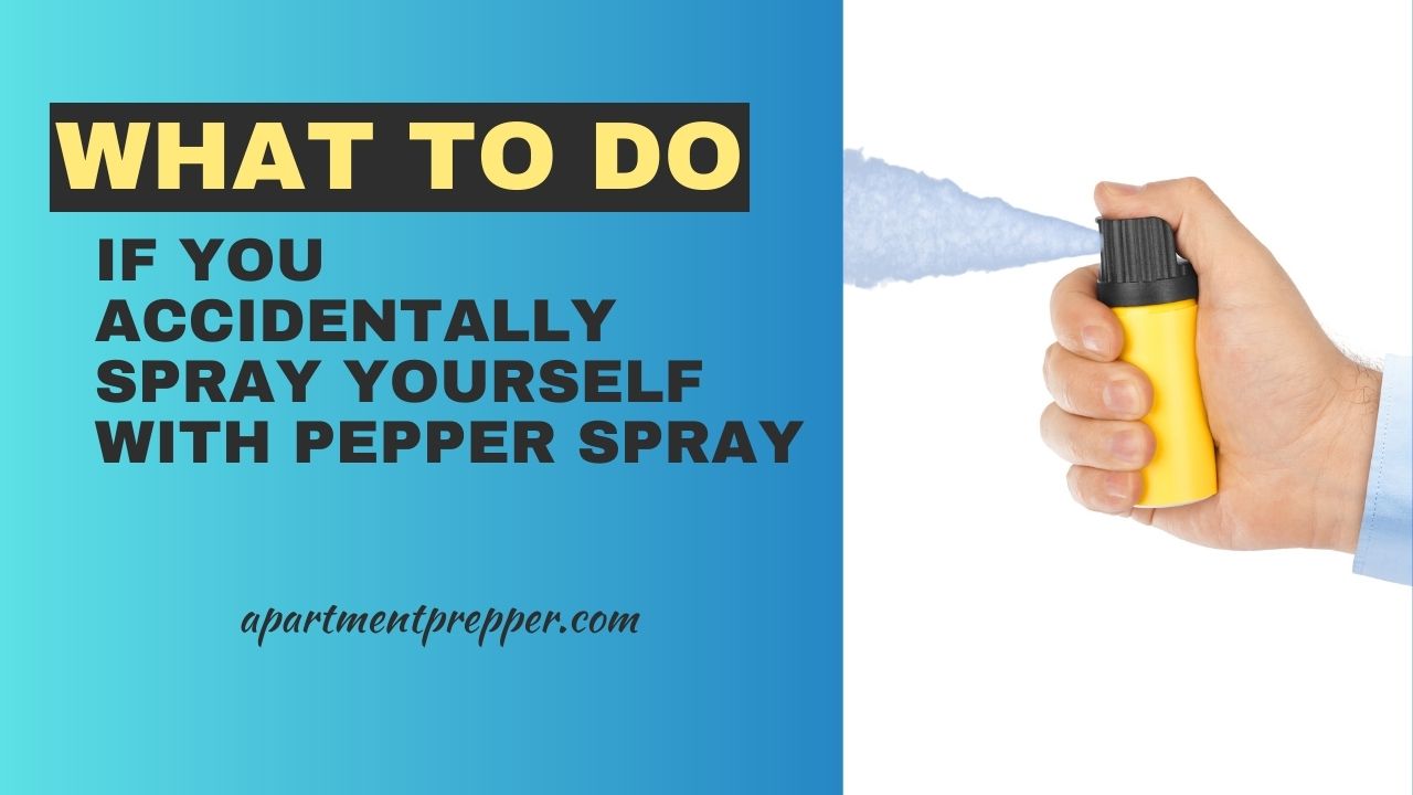 Video thumbnail for What to do if you accidentally spray yourself with pepper spray